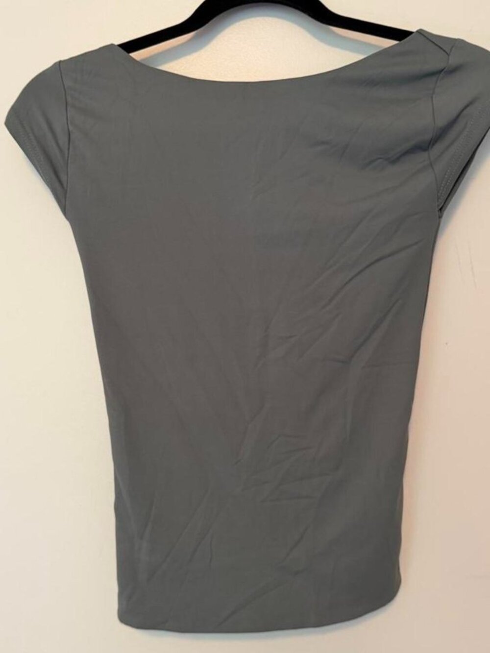 Meshki gray crop top in XS